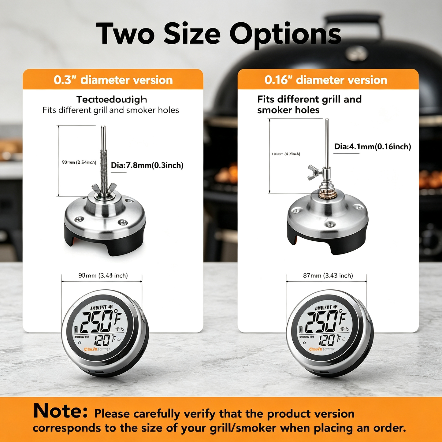 Wireless Grill Thermometer