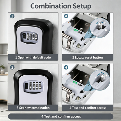 Wall Mount Key Storage Box