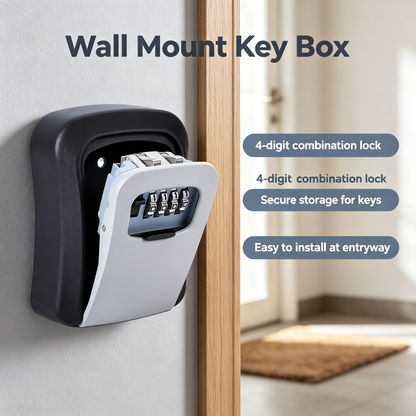 Wall Mount Key Storage Box