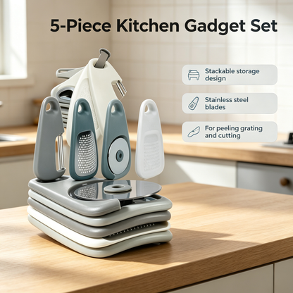 6-Piece Bathroom Accessory Set